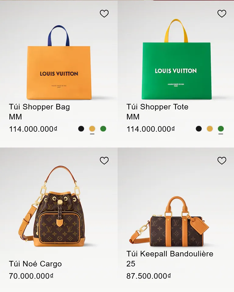 các mẫu túi shopper