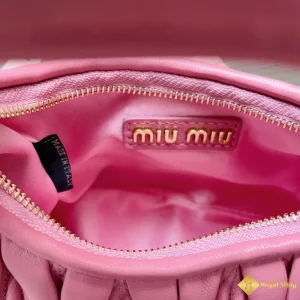 giá Túi Miu Miu nữ mini Wander Matelasse màu hồng 5BP078