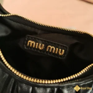 hình ảnh Túi Miu Miu nữ mini Wander Matelasse màu đen 5BP078