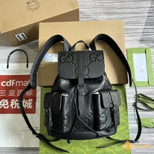 Túi Balo Gucci nữ GG màu đen 739503