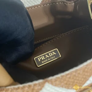 Túi Prada nữ mini Tote Saffiano màu nâu 1BA355 HCM