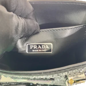 Túi Prada nữ mini tote màu đen 1BG331 chính hãng