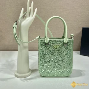 Túi Prada nữ mini tote màu xanh 1BG331 hot