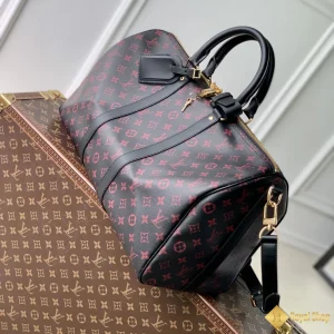 Túi du lịch LV Keepall Bandoulière 50 M12441 được làm thủ công