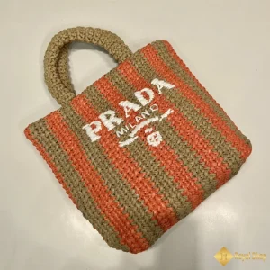 cùng ngắm Túi Prada nữ  mini Tote Fiber 1BG422