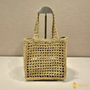 cùng ngắm Túi Prada nữ mini Tote Raffia 1BG444