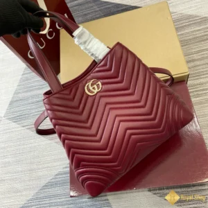 Túi Gucci nữ Betty medium tote GG Marmont Red 847387