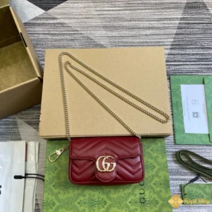 Túi Gucci nữ GG Marmont mini red 476433