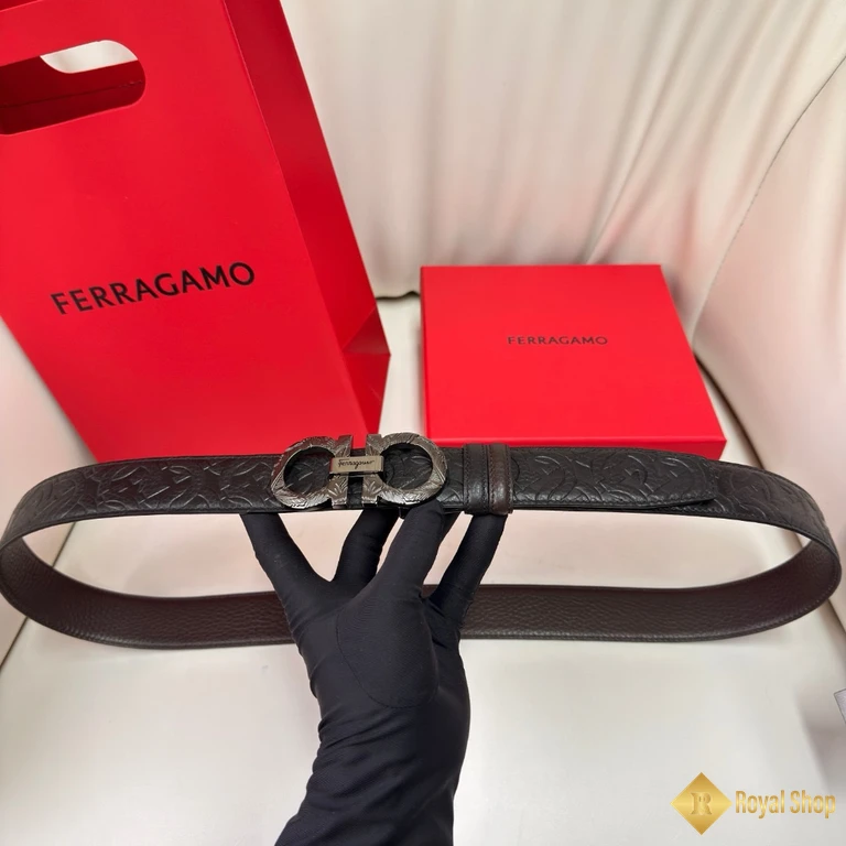 Thắt lưng Ferragamo nam 3.5cm BFE071530 like auth