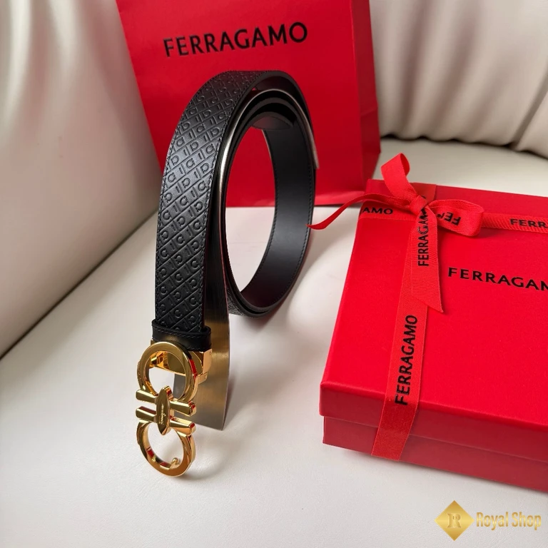 Thắt lưng Ferragamo nam 3.5cm BFE071534 like auth