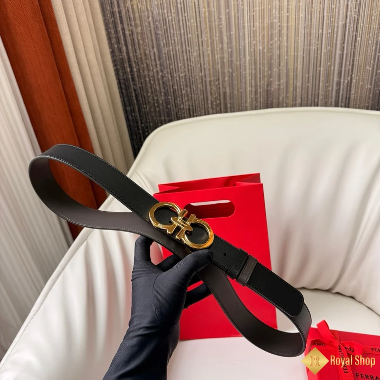Thắt lưng Ferragamo nam 3.5cm BFE071535 hot