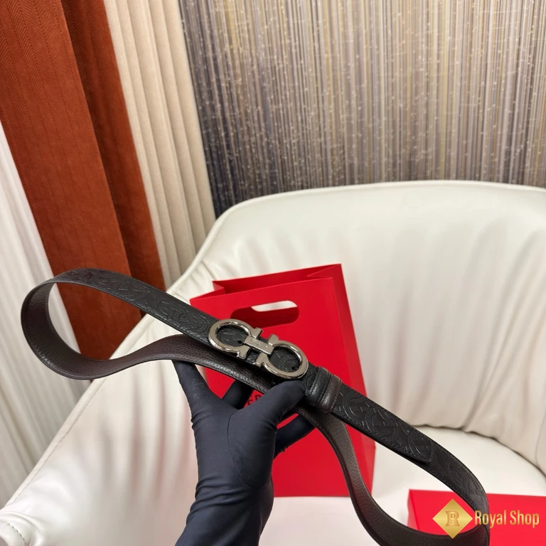 Thắt lưng Ferragamo nam 3.5cm BFE071537 hot