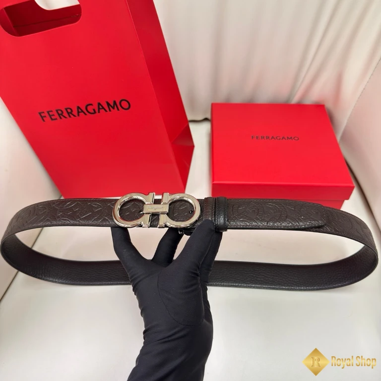 Thắt lưng Ferragamo nam 3.5cm BFE071539 được làm thủ công