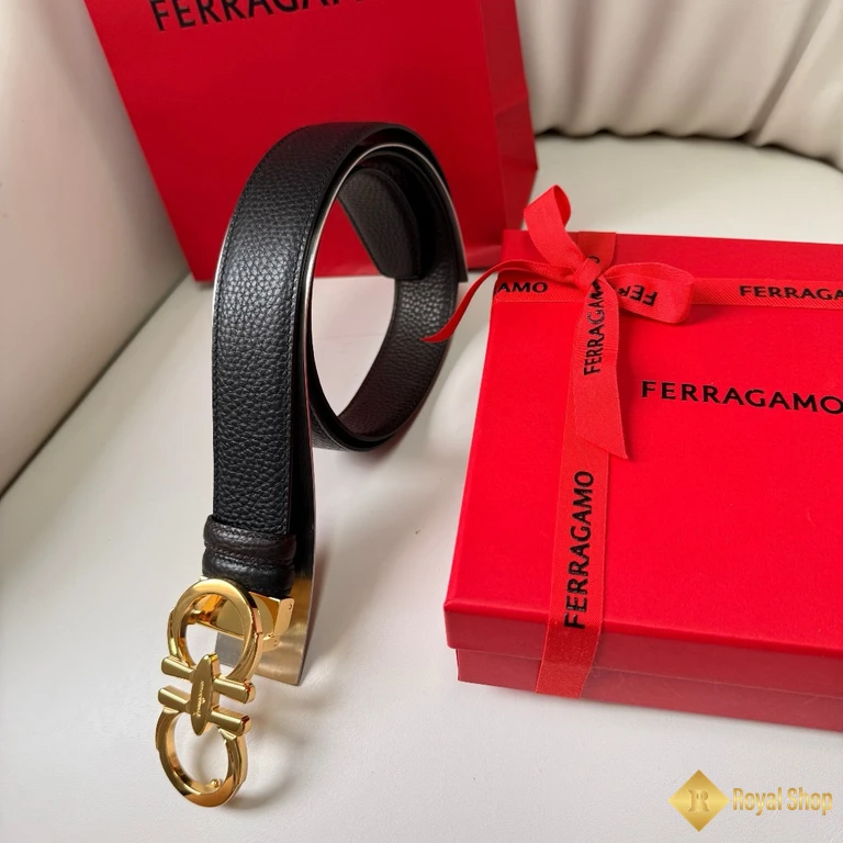 Thắt lưng Ferragamo nam 3.5cm BFE071544 mới