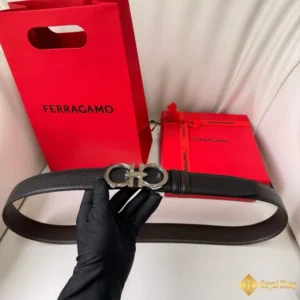 cận cảnh Thắt lưng Ferragamo nam 3.5cm BFE071543