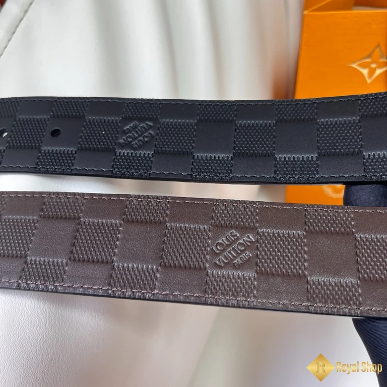 cận cảnh Thắt lưng LV nam 4.0cm YAL81002