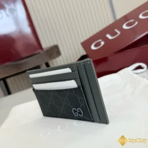 Ví Gucci nam đựng thẻ Black 856561 cao cấp