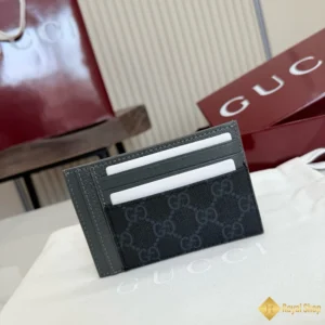 Ví Gucci nam đựng thẻ Black 856561 like auth
