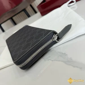 Ví dài Gucci nam có khoá kéo màu đen 856562 Hà Nội