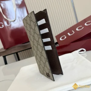 cận cảnh Ví dài Gucci nam màu nâu 856562