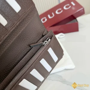 chi tiết Ví dài Gucci nam màu nâu 856562