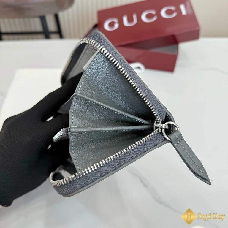 giá Ví dài Gucci nam có khoá kéo màu đen 856562