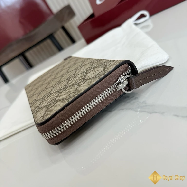 giá Ví dài Gucci nam có khoá kéo màu nâu 856562