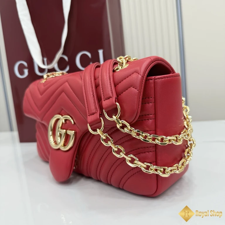 Túi Gucci nữ GG Marmont medium shoulder 837267 AAGII 6406 đẹp
