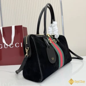 chất liệu Túi Gucci nữ Borsetto large boston Black 866734