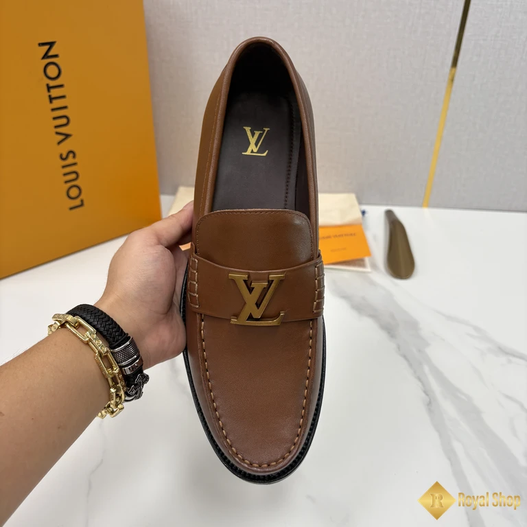 chất liệu Giày loafer LV nam CKLV505124